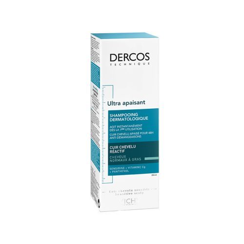 Vichy - Dercos Ultra-Soothing Shampoo Normal to Oily Hair