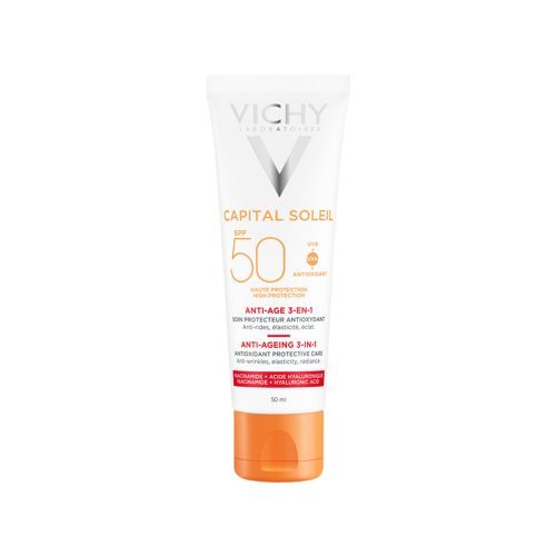 Vichy - Capital Soleil 3 në 1, mbrojtës ndaj diellit, antioksidant, anti-age