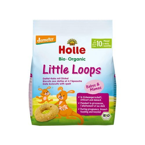 Holle - Organic Little Loops Biscuit With Spelt (10m+)