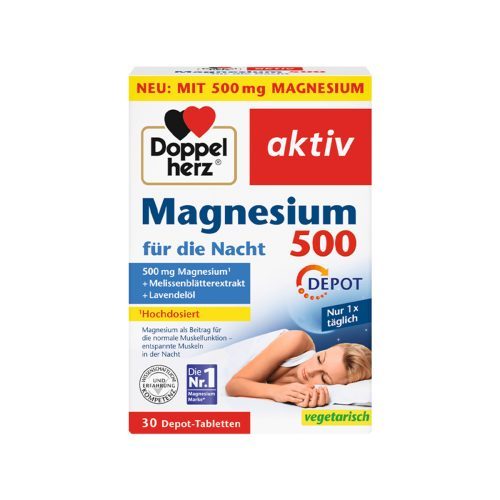 DoppelHerz - Magnesium 500 për një gjumë të qetë