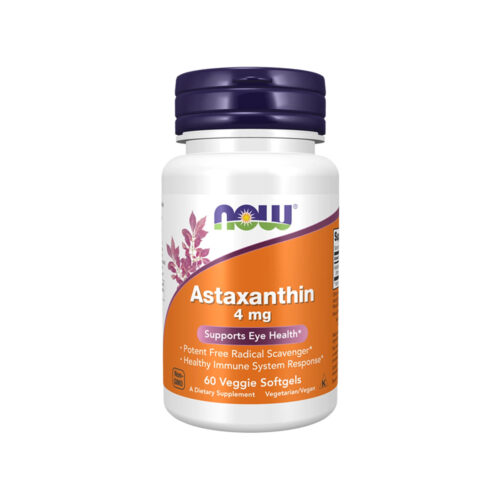 Now - Astaxanthin Veggie Softgels 4mg
