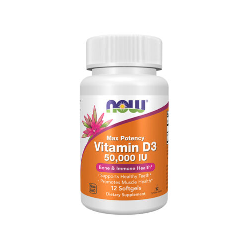 Now - Vitamin D3 50,000 IU Softgels