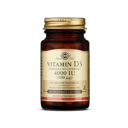 Solgar - Vitamin D3 (Cholecalciferol) 4000 IU
