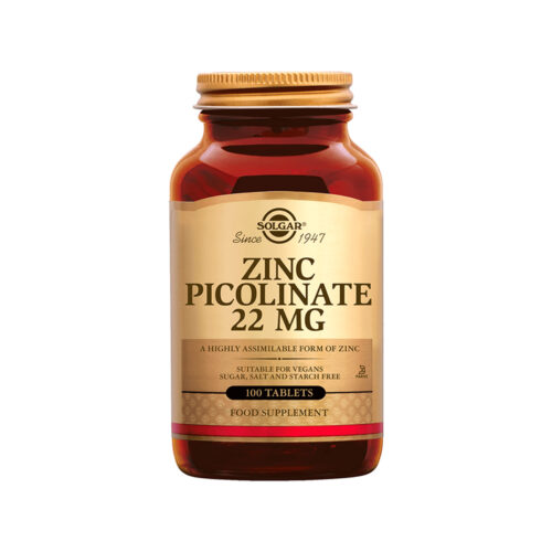 Solgar - Zinc Picolinate (22 mg)