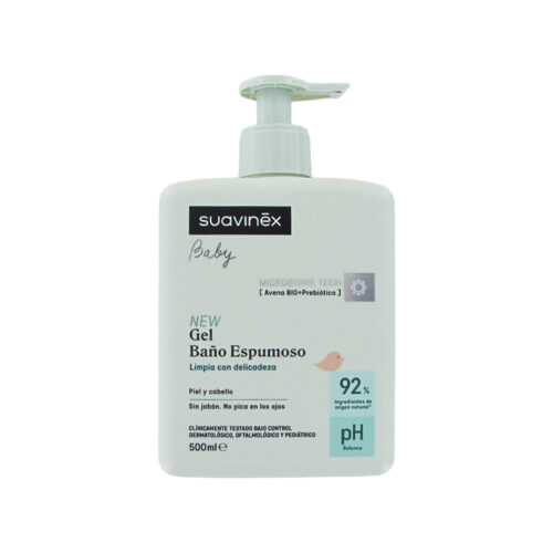 Suavinex - Xhel-shampo shkumëzuese 500ml