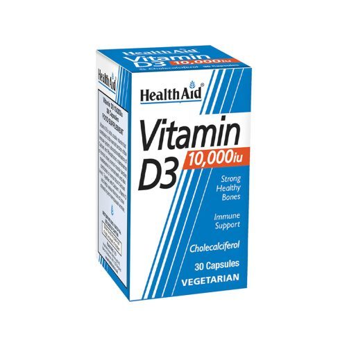 Health Aid - Vitamin D3 10,000IU