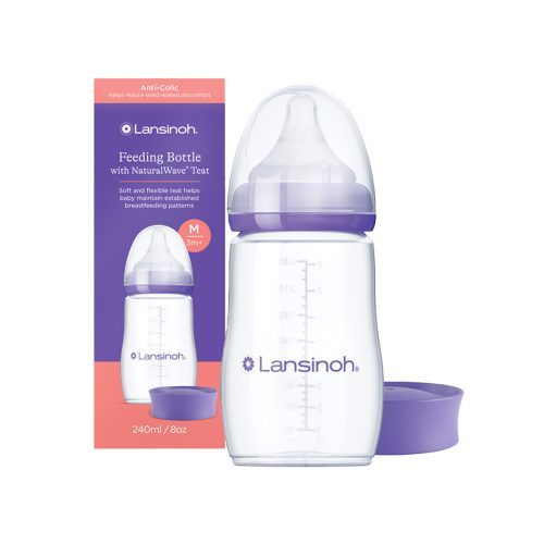 Lansinoh - Feeding Bottle, shishe plastike 240ml