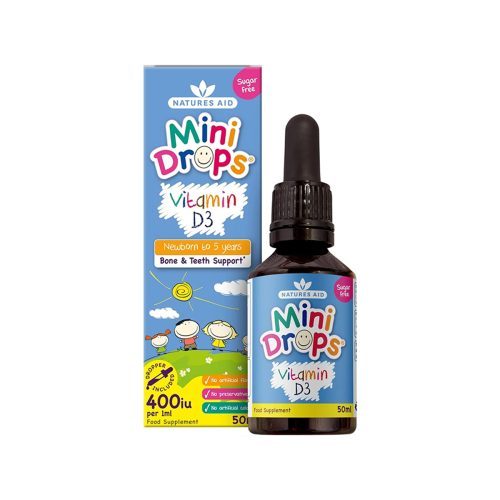 Natures Aid - Mini Drops Vitamin D