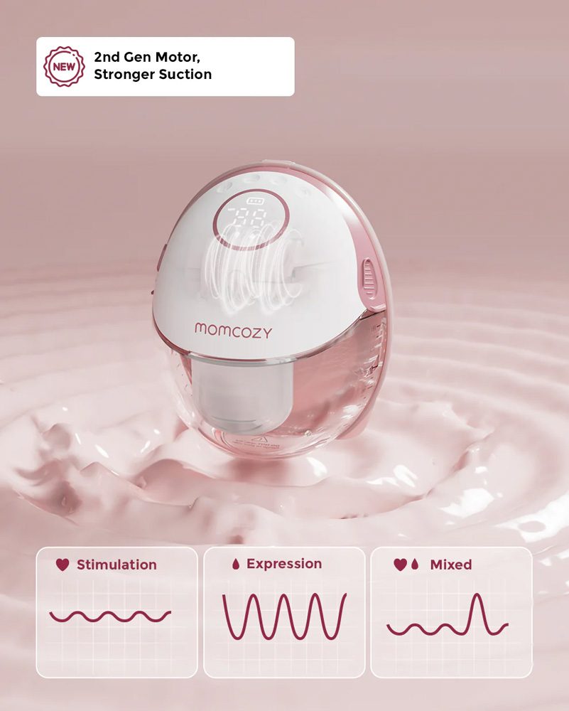 Momcozy - M6 Hands-free Breast Pump (Single Pack) - Image 4