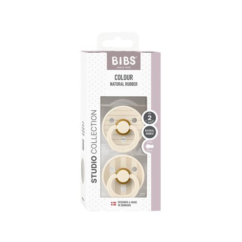 Bibs - Studio Collection (6m+) Ivory/Vanilla Mix
