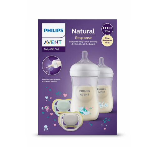 Avent - Natural Response Baby Bottle Set